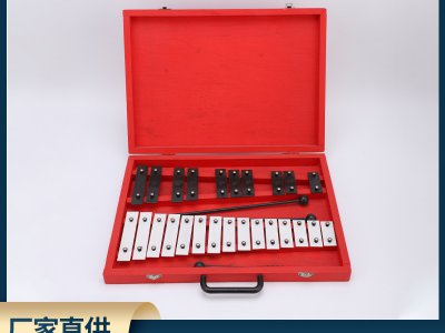 25音鋁板琴奧爾夫樂器 兒童木質盒裝幼教寓教于樂打擊樂器手敲琴